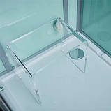 Гідромасажний паровий бокс GOLSTON G-U692 сатин 1200х850х2230 мм лівосторонній, фото 6