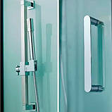 Гідромасажний паровий бокс GOLSTON G-U692 сатин 1200х850х2230 мм лівосторонній, фото 8