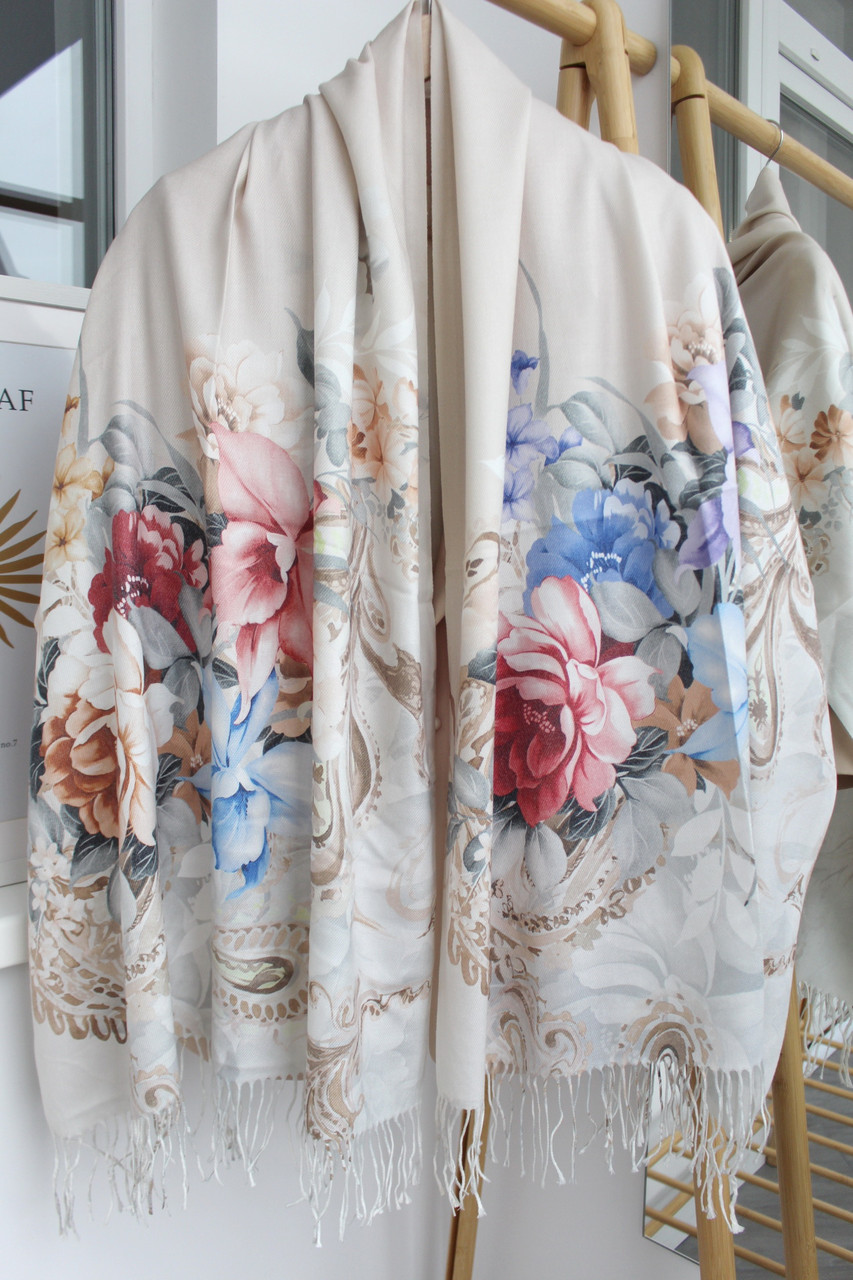 Шарф з тонкого кашеміру "Світлана" 107004, фото 1