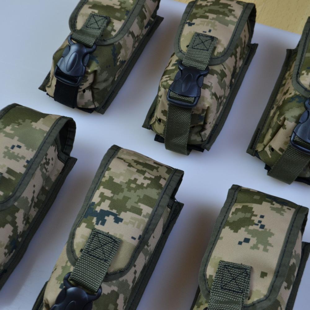 Підсумок на 2 магазини подвійний із кордури піксель LY-920 MOLLE тактичний