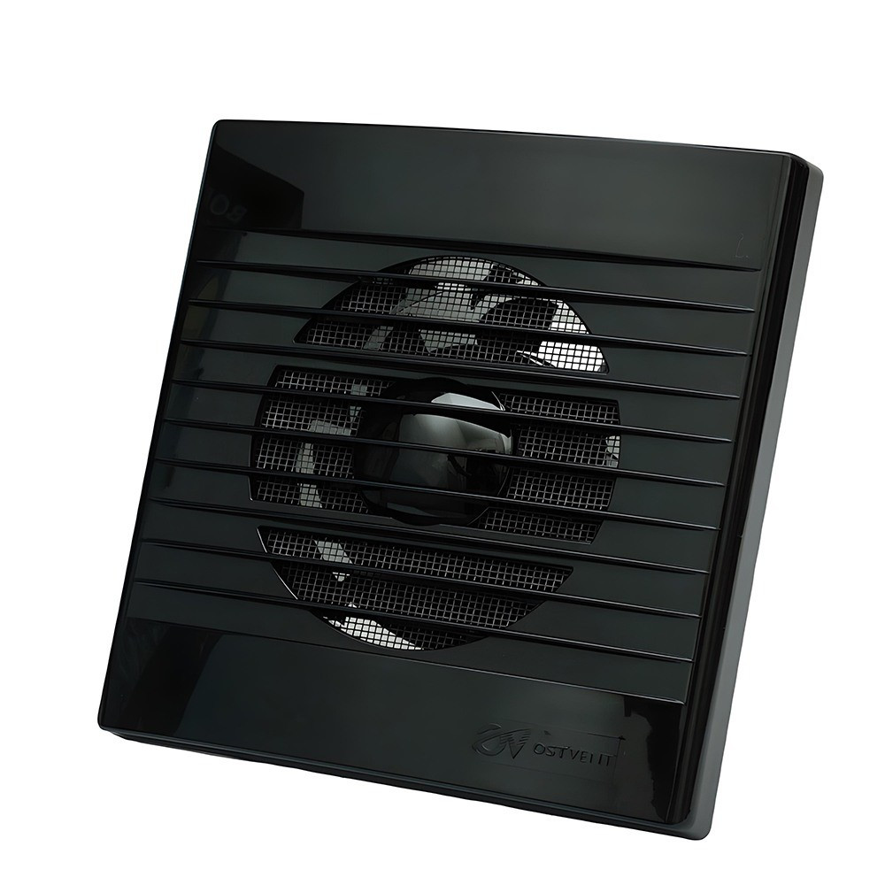 Вентилятор побутовий осьовий BOREY BLACK 120S Dospel
