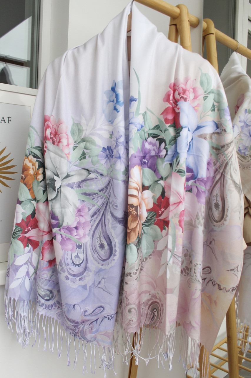 Шарф з тонкого кашеміру "Світлана" 107016, фото 1