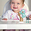 Розвиваючий набір яскравих брязкалець 5 звіряток для немовляти від 0+ гризунок прорізувач концентрація уваги, фото 2
