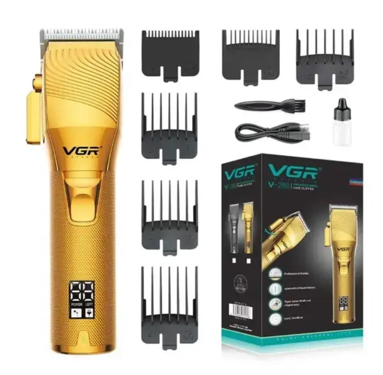 Машинка для стрижки VGR V-280 9564, золотиста, фото 1