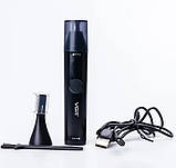 Тример для обличчя та носа VGR V-613 9571, чорний, фото 4