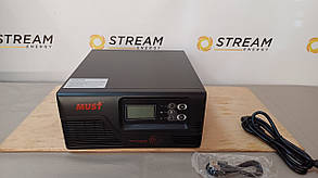 ДБЖ 1000Вт-12В Must EP20-R1000W (струм заряду 30А, правильна синусоїда)