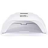 Манікюрна лед лампа для професійного використання, Зручна лампа для сушіння гель-лаку DB-68, фото 4