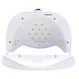 Манікюрна лед лампа для професійного використання, Зручна лампа для сушіння гель-лаку DB-68, фото 2