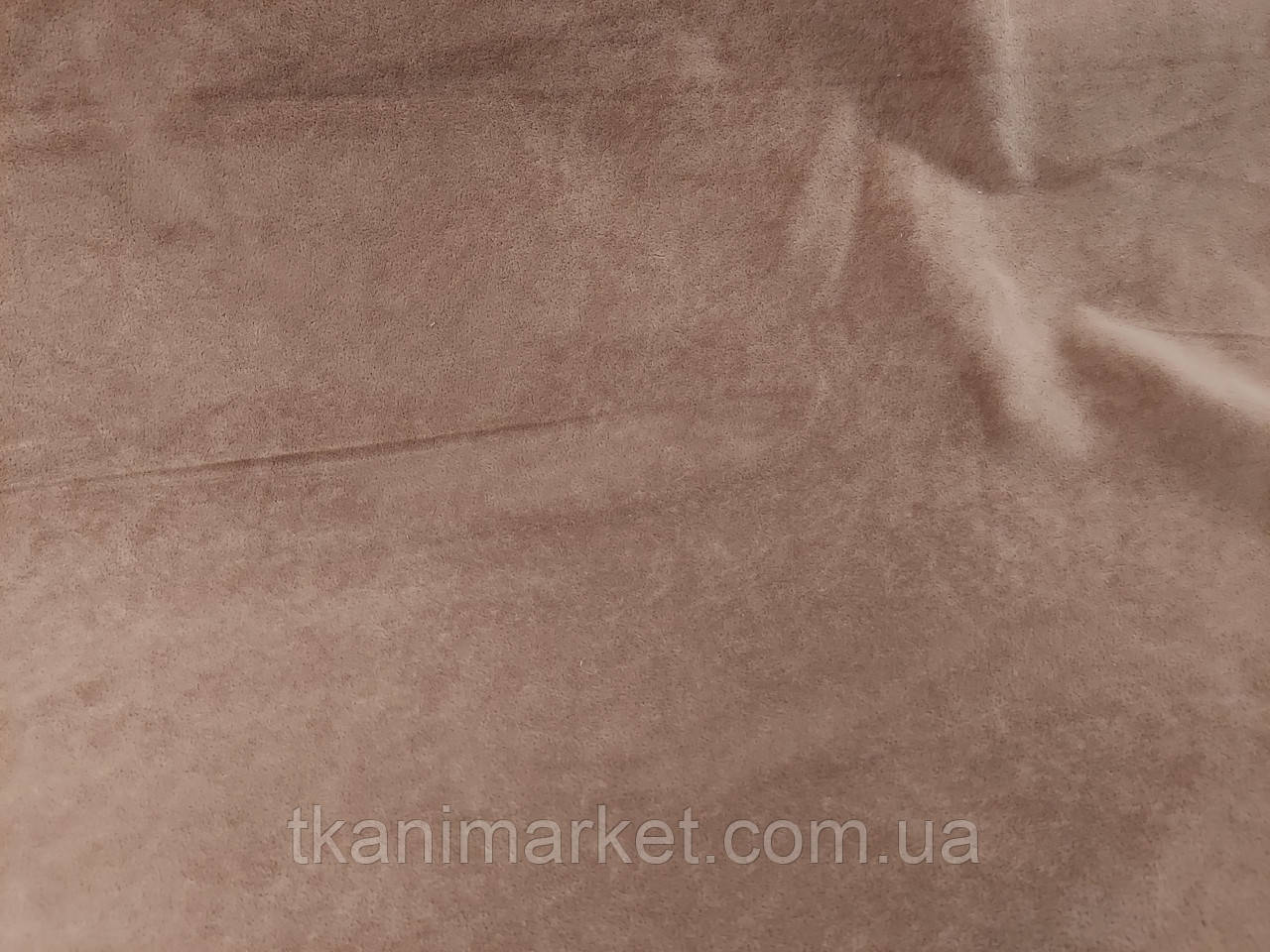 Флок оббивний Урика коричневий для перетяжки диванів, крісел, стільців, м'яких куточків виробництво Туреччина