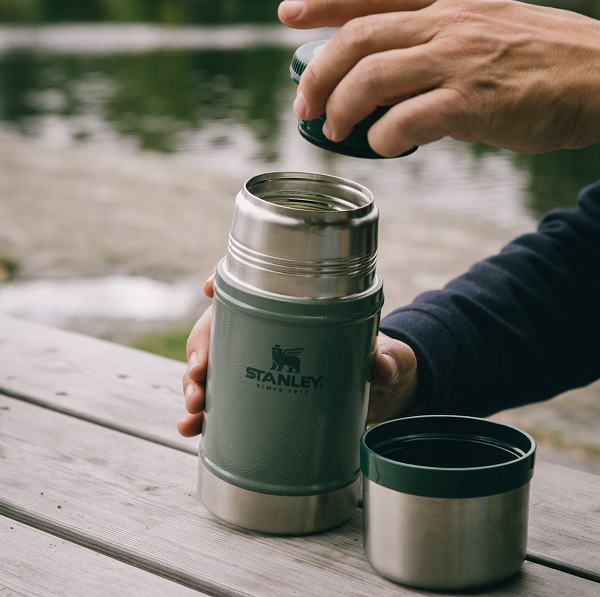 Харчовий термос для їжі Stanley Classic Legendary (0,75 л), зелений для перших і других страв, фото 1