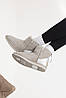 Зимові Жіночі Черевики UGG Classic Mini Zip Chromium Ligth Grey / УГГ Класік Міні Зіп Хроміум Світло Сірі, фото 10