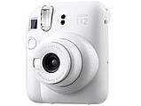 Фотокамера миттєвого друку Fujifilm Instax Mini 12 Clay (16806121) ( White ) DS, фото 2