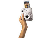 Фотокамера миттєвого друку Fujifilm Instax Mini 12 Clay (16806121) ( White ) DS, фото 6