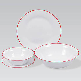 Столовий сервіз 19 пр. 6 персон "Радість" Maestro MR-30054-19S - MegaLavka