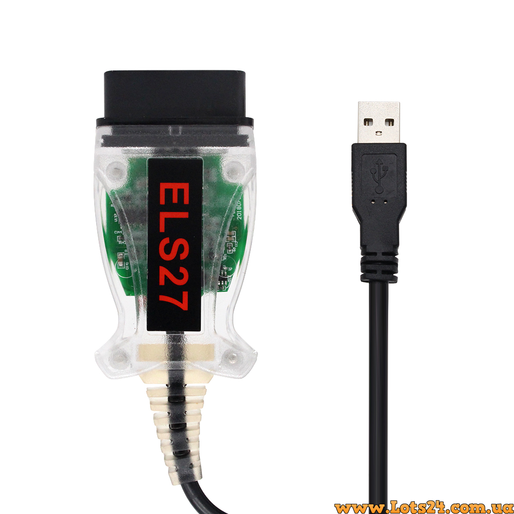 Автосканер ELS27 FORSCAN FTDI FT232RQ PIC24HJ128CP504 USB OBD2 діагностичний кабель адаптер
