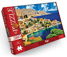 Пазли Грецькі острови. 380 елементів, Danko Toys (C380-04-02)