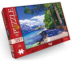 Пазли Озеро Гарда, Італія. 380 елементів, Danko Toys (C380-04-07)