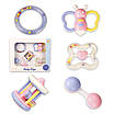 Набір іграшок брязкалець для немовляти розвиток дрібної моторики сенсорного сприйняття свисток маракаси кільця, фото 3