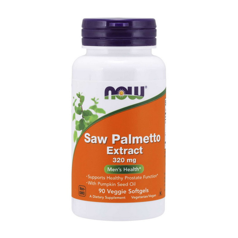 Saw Palmetto Extract 320 mg (90 veg softgels), фото 1