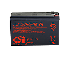 Акумулятор 7,2Ah CSB GP1272F2 12V AGM