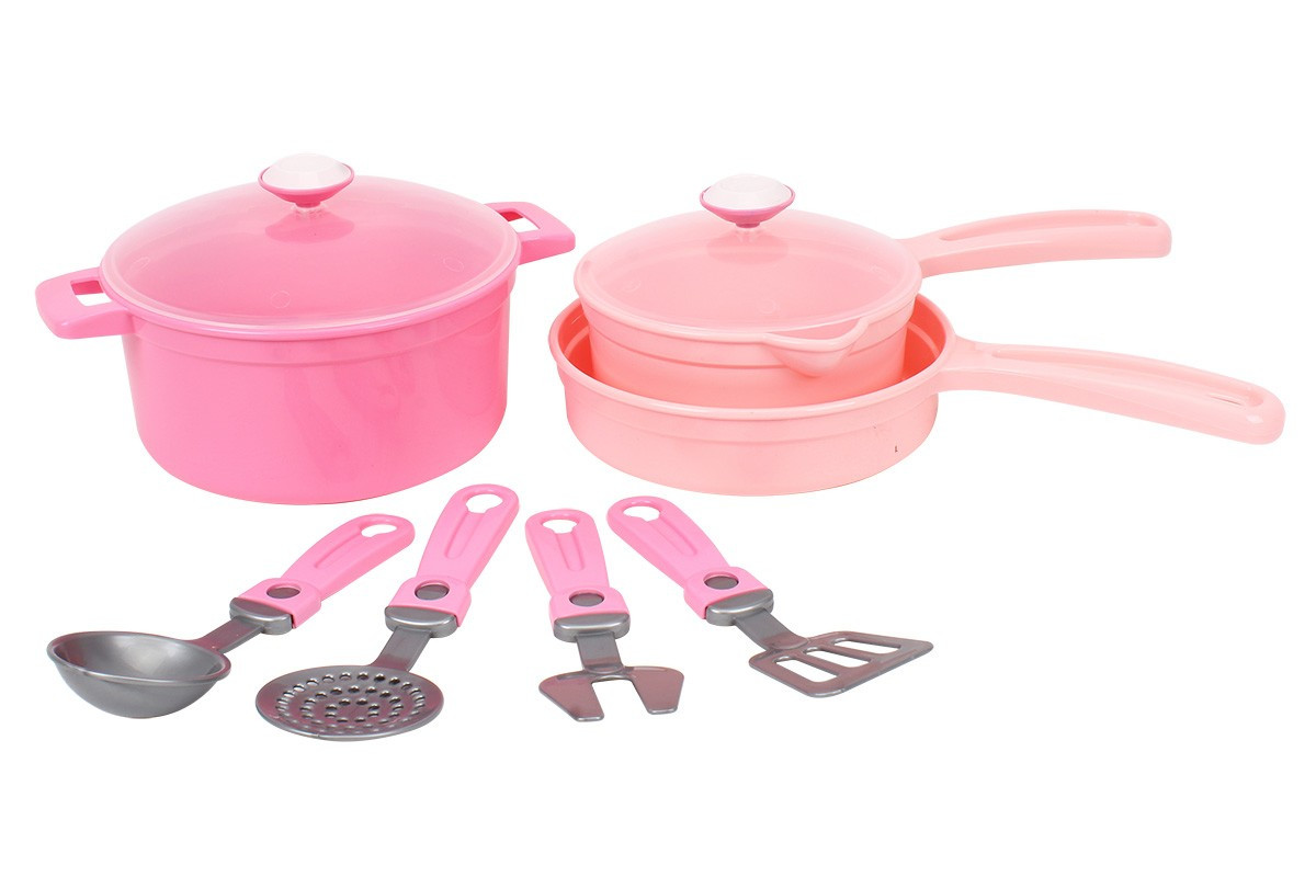 Іграшка Набір посуду 7 предметів у сітці ТехноК, фото 1