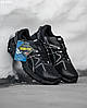 Чоловічі зимові термо кросівки Asics Gel kahana 8 Black Асікс Гель Кахана 8 чорні шкіра єврозима, фото 7