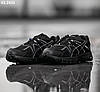 Чоловічі зимові термо кросівки Asics Gel kahana 8 Black Асікс Гель Кахана 8 чорні шкіра єврозима, фото 8