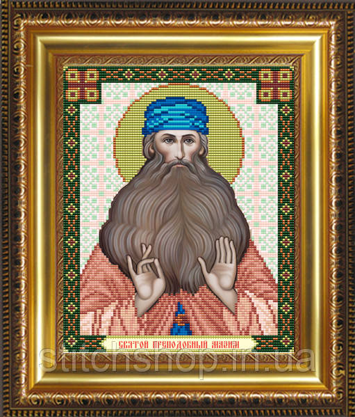 VIA4081 Святоподібне Мазим. ArtSolo. Схема на тканині для вишивання бісером, фото 1