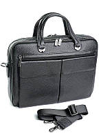 Портфель із натуральної шкіри 252310 Black.Чоловічі сумки-планшети оптом і в роздріб в УкраЇні на сайті