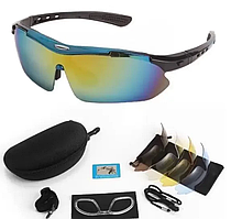Окуляри тактичні Oakley сині