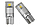 LED лампа автомобільна AMS Vision V2.1 T10 (W5W) 12V 2smd 5500K (Комплект 2шт), фото 3