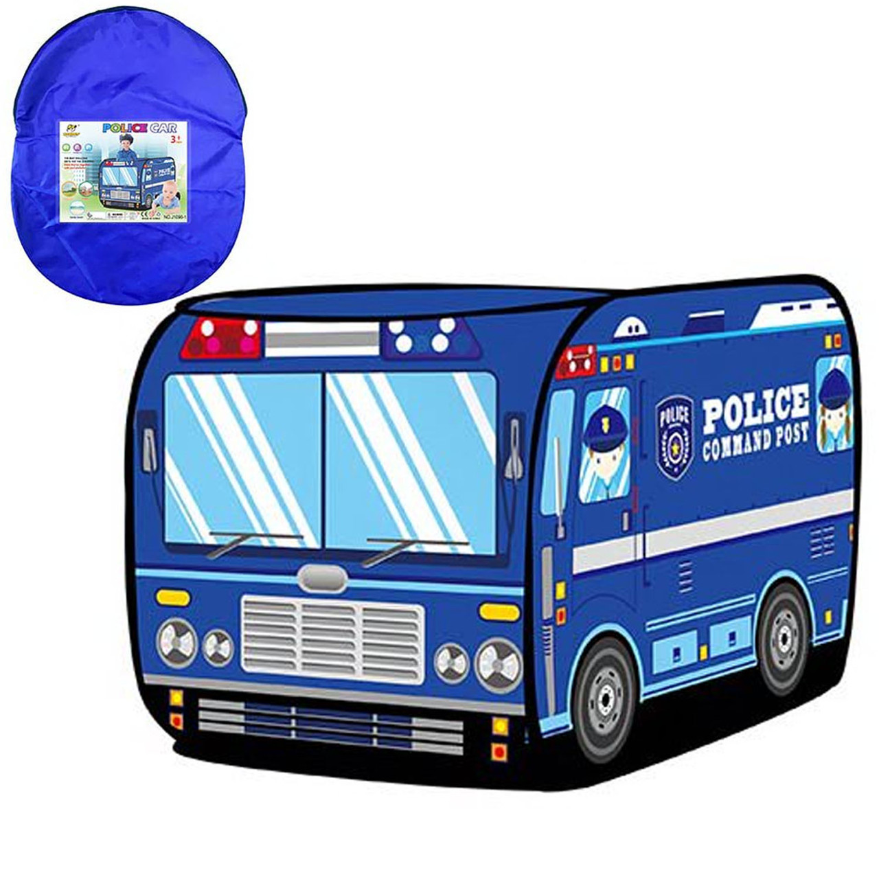 Намет ігровий дитячий Поліцейський автобус (сумка) J1096-1