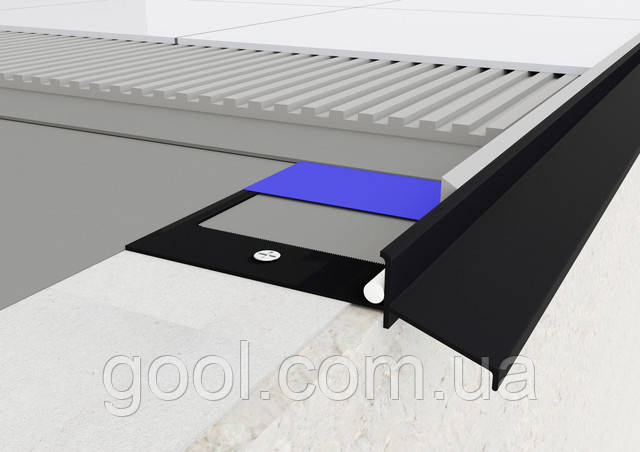 капельник_алюмінієвий_відлив_ під_плитку_для_відкритого_балкона