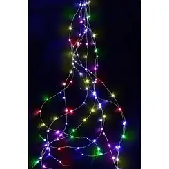 Світлодіодна новорічна гірлянда кінський хвіст RD-244 340 LED 2 м мультиколор від мережі M