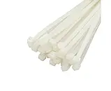 Стяжка нейлонова 4х250 мм, біла, фото 3