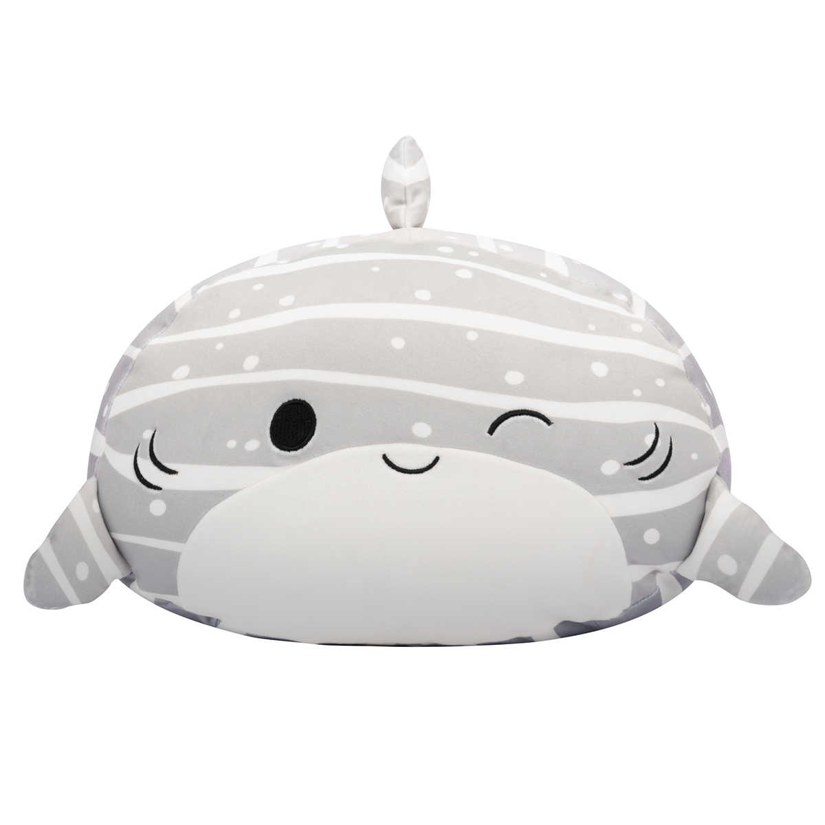 М'яка іграшка Squishmallows 30 см Китова Акула Сачі, фото 1