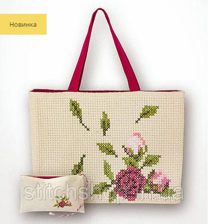BAG002 Троянда. Luca-S. Набір для вишивання нитками