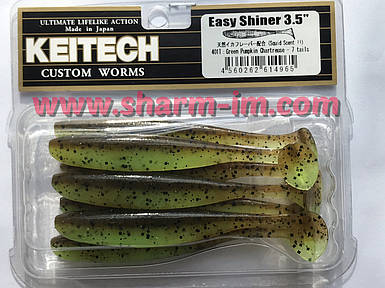 Силікон Keitech Easy Shiner 3.5" (7 шт./уп.) 90 мм