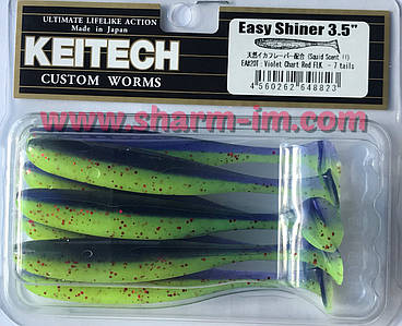 Силікон Keitech Easy Shiner 3.5" (7 шт./уп.) 90 мм