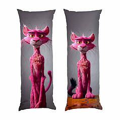Дакімакура подушка-обіймашка «Рожева пантера. Мультик. Pink panther. Cartoon»