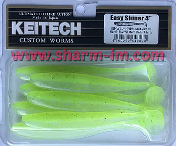 Силікон Keitech Easy Shiner 3.5" (7 шт./уп.) 90 мм