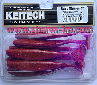 Силікон Keitech Easy Shiner 3.5" (7 шт./уп.) 90 мм