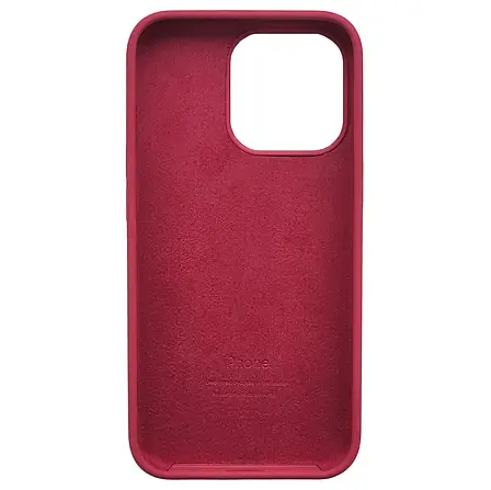 Чохол Silicone Case на iPhone 15 PRO Rose Red 36, фото 3