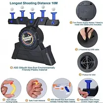 Тир дитячий повітряний з пістолетом та мішенню 8819C в коробці, фото 4