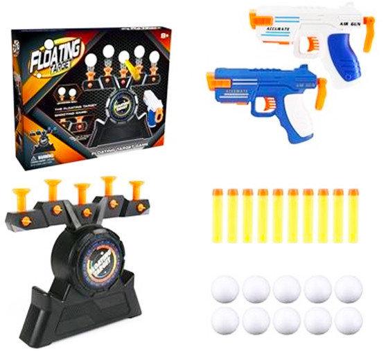 Тир дитячий повітряний з пістолетом та мішенню 8819C в коробці
