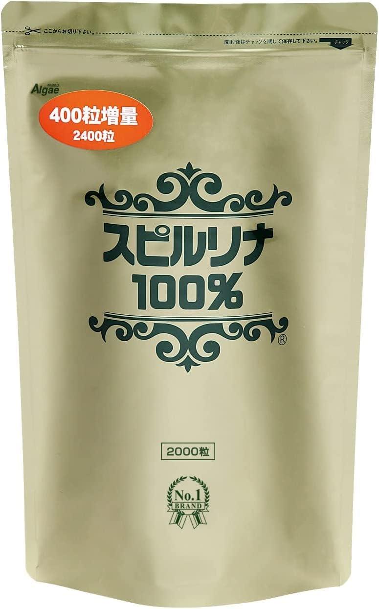 ALGAE Японська спіруліна 100%, 2400 шт. До 01/2028