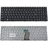 Клавіатура для ноутбука LENOVO (B570, B575, B580, B590, V570, V575, V580, Z570, Z575) rus, black, black frame, фото 3