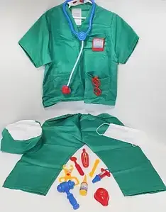 Дитячий костюм лікаря з медичними інструментами (6996), фото 2