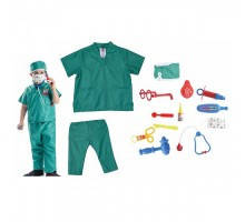 Дитячий костюм лікаря з медичними інструментами (6996), фото 1