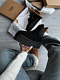 Жіночі черевики UGG Neumel Platform Chelsea Boot Black 1134526-BLK, фото 7